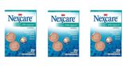 Curativo Nexcare 3M Micropore Redondo Acne Espinha Kit 3 cx