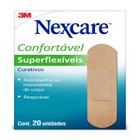 Curativo Nexcare Superflexível com 20 Unidades