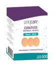 Curativo Redondo Uniqcare 25Mm Bege Kit 3 Caixas 1500Un