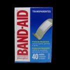 Curativo Transparente Proteção Respirável 40un Band Aid