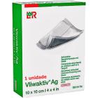 Curativo Vliwaktiv Ag Carvão Ativado/Prata 10x10cm - unidade - Lohmann e Rauscher