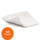 CurativoDurafiber 10x10cm Absorvente de Fibras Gelificantes caixa c/ 10- Smith&Nephew