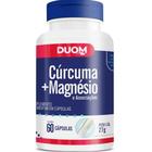 CÚRCUMA + MAGNÉSIO 450mg 60CAP - DUOM