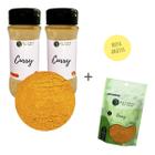 Curry Pote Com Dosador + Refil 70G - Natural Do Povo