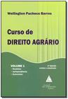 Curso de Direito Agrário - Vol.01 - 09Ed/15 Sortido