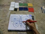 Curso De Mosaico Com Azulejos Cerâmica E Porcelana 3