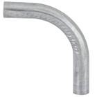 Curva 90 eletroduto aço galvanizado 3/4" perfil lider