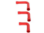 Curva 90 P/tubo 1" Condulete Vermelho Vitralux