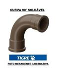 Curva marrom tigre LL 20mm x 90