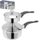 Cuscuzeira de inox 1l 14,5x9,5cm