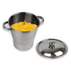 Cuscuzeira Inox 16cm Individual Pequena Fratelli Panela De Cuscuz Nordestino Com Tampa