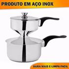 Cuscuzeira Nordestina Individual Aço Inox Panela Cuscuz 9,5cm-Fratelli