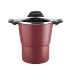Cuscuzeira Ø16 x 2 Litros Especiarias Cereja Brinox