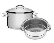 Cuscuzeira Tramontina Aço Inox 2Pçs 16cm