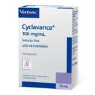 Cyclavance Virbac 15ml 100 mg/mL Cães