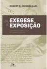 Da exegese a exposiçao - VIDA NOVA