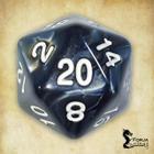 Dado D20 Marmorizado - RPG - CN