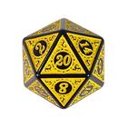 Dado D20 Runas Alto Relevo - RPG