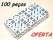 Dados para jogos , baralhos , Coleção com 100 peças Conjunto kit joGoS DE MESA