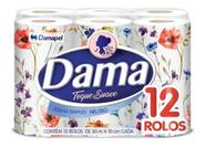 Dama Toque Suave Folha Simples C/12 Rolos