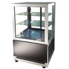 DBR.70 - Balcão Refrigerado para bolos e doces 70cm Prata - 127V - Omega