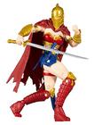 DC Multiverse 7 Polegadas Action Figure Comic Series - Mulher Maravilha com Capacete do Destino