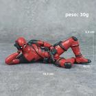 Deadpool - Figura Colecionável 8cm - Decoração Engraçada para Mesa de Escritório