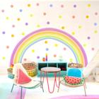 Decalque de parede THEYGE Extra Large Rainbow 107 x 213 cm PVC