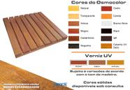 Deck De Madeira Modular 40x40 cm Neonx Com Pintura