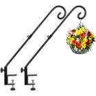 Deck Hook FEED GARDEN de 31 polegadas Heavy Duty for Railing, pacote com 2