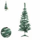 Decoração Árvore de Natal 110 galhos 120cm Verde ou Branca