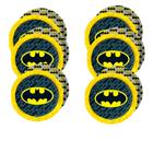 Decoração Batman Geek festa aniversário Pratos 18cm 8 uni - Festcolor