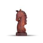 Peça de Xadrez Decorativa Em Porcelana Jogo Cerâmica Decoração Rei Rainha  Cavalo Bispo Torre Peão Estatueta (Rainha Preto TXDZ07)