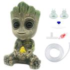 Decoração de aquário AnxunJim Groot Air Bubbler para aquário