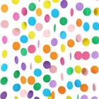 Decoração de festa Paper Garland RUBFAC Colorful Circle Dots (20 m)