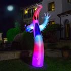 Decoração de jardim inflável de Halloween VIVOHOME 3.6m Giant Ghost