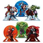 Decoracao De Mesa Vingadores C/6 Regina