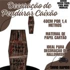 Decoração de Pendurar - Caixão Halloween 1 unidade Susto