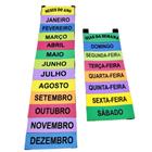 Decoração Sala De Aula Dias Da Semana/meses Do Ano Em Português
