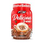 Delicious 3Whey (900g) - Sabor: Cappuccino