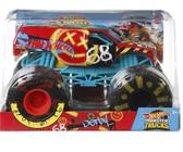 Pista Hot Wheels Monster Trucks Arena Smashers Desafio do Giro Tiger Shark  Mattel - Fátima Criança