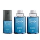 Deo Corporal Biografia Masculino + 2 Refil 100ml - Natura