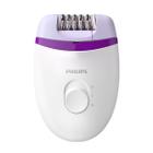 Depilação Precisa e Confortável: Philips BRE-225 Blanco/Lilás