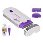 Depilador Elétrico Mini Feminino Recarregável Facial Corpora Cor Violeta 110V/220V