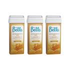 Depilatorio Depil Bella Roll-On Mel 100G - Kit Com 3Un