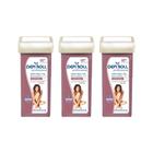 Depilatorio Depiroll Roll-On 100G Rosa - Kit Com 3Un