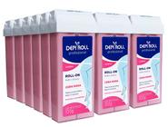 Depilatorio Depiroll RollOn 100g Rosa  Kit Com 18 Un