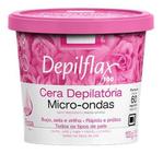 Depilflax Cera Depilatória P/ Micro-ondas 100g - Rosas