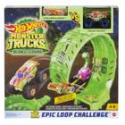 Desafio Looping Épico Loop Brilha Escuro Monster Trucks