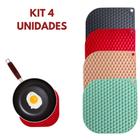 Descanso de Panela Kit Descanso para Panelas Colors Kit 4 Unidades - L'amour Home Store